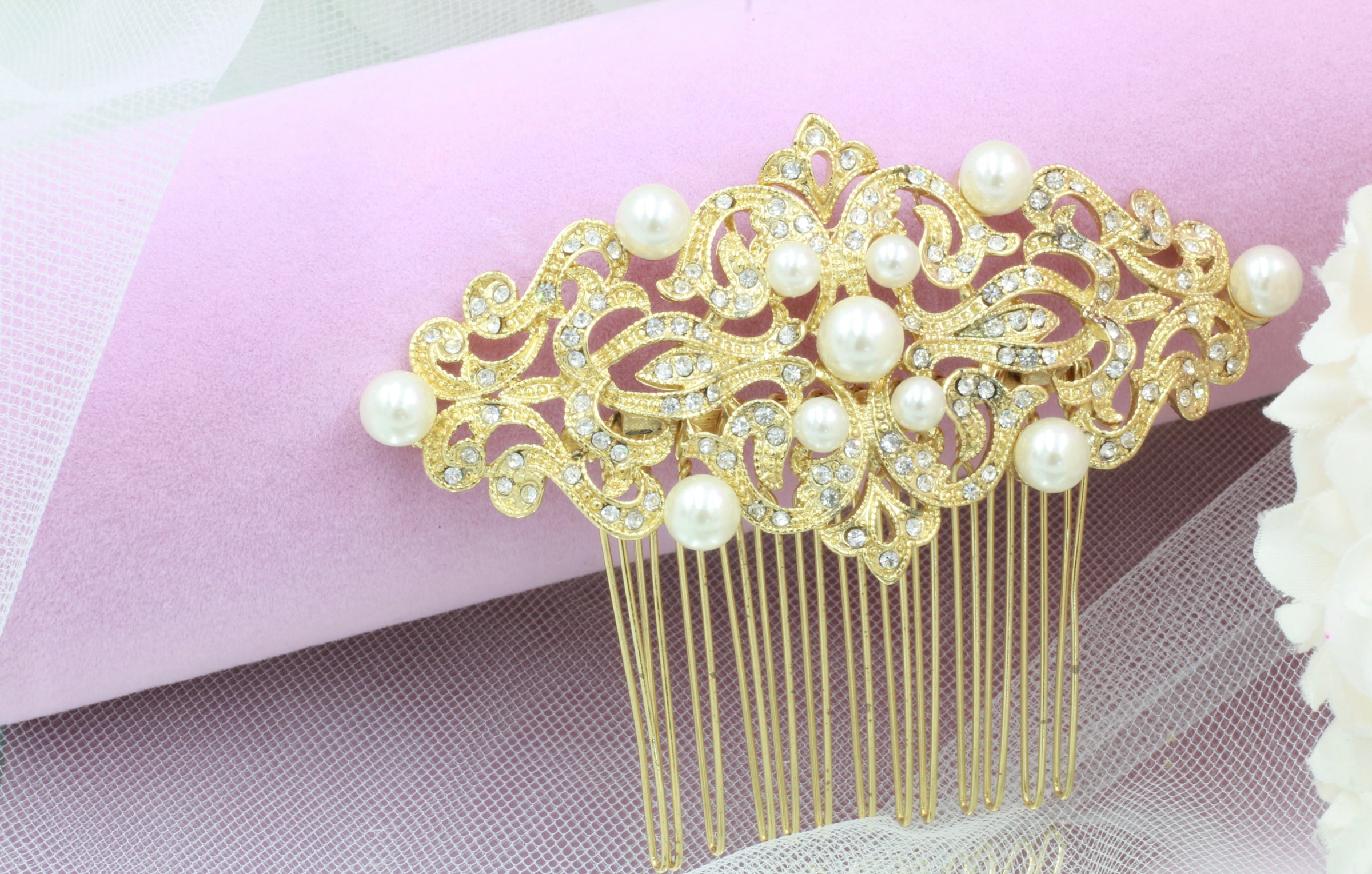 Bridal veil comb, Hair Accessories in Melbourne